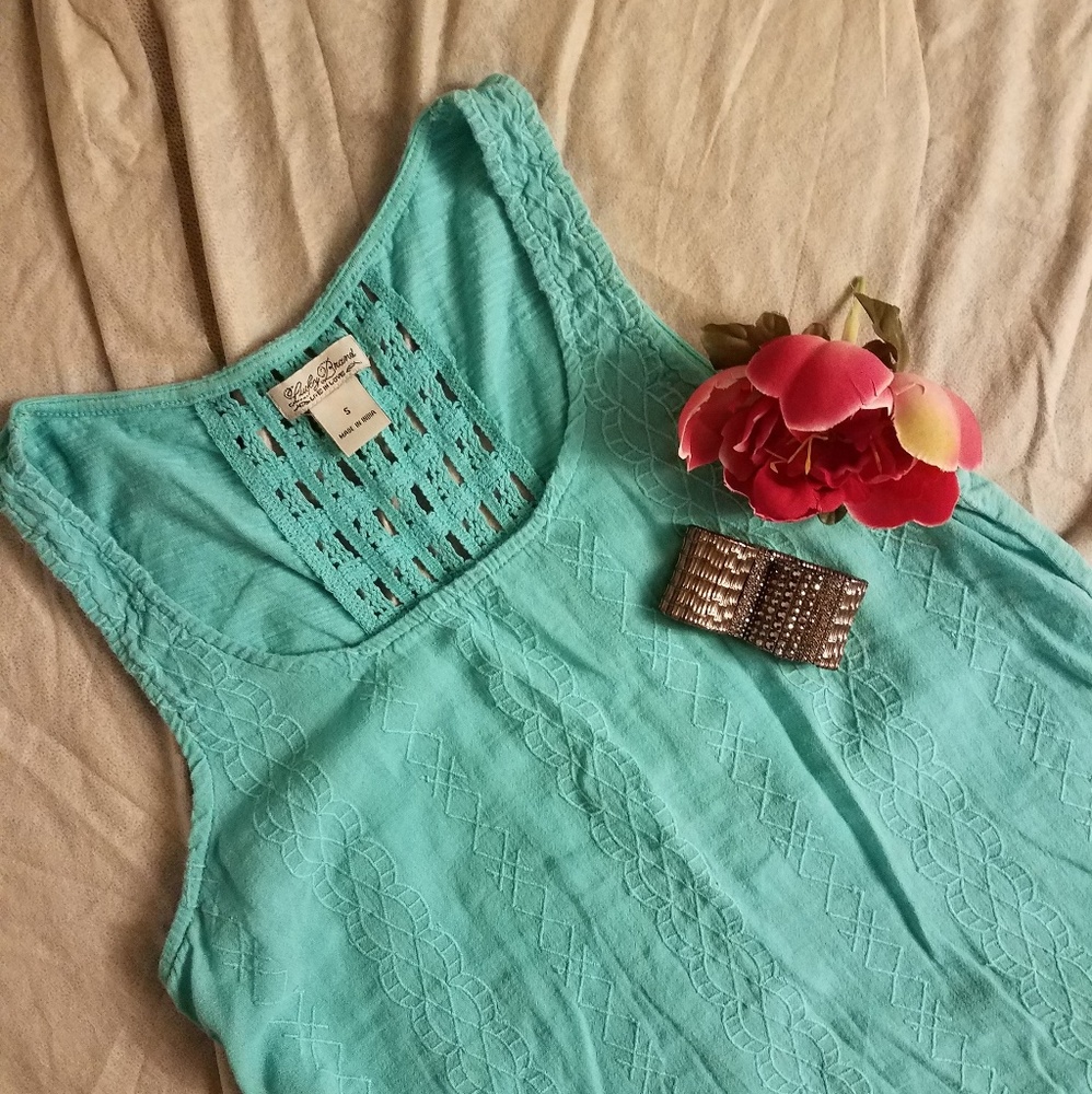 Robin Egg Blue tank
